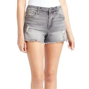 Kut from the Kloth Jane High Rise Gray Jean Shorts